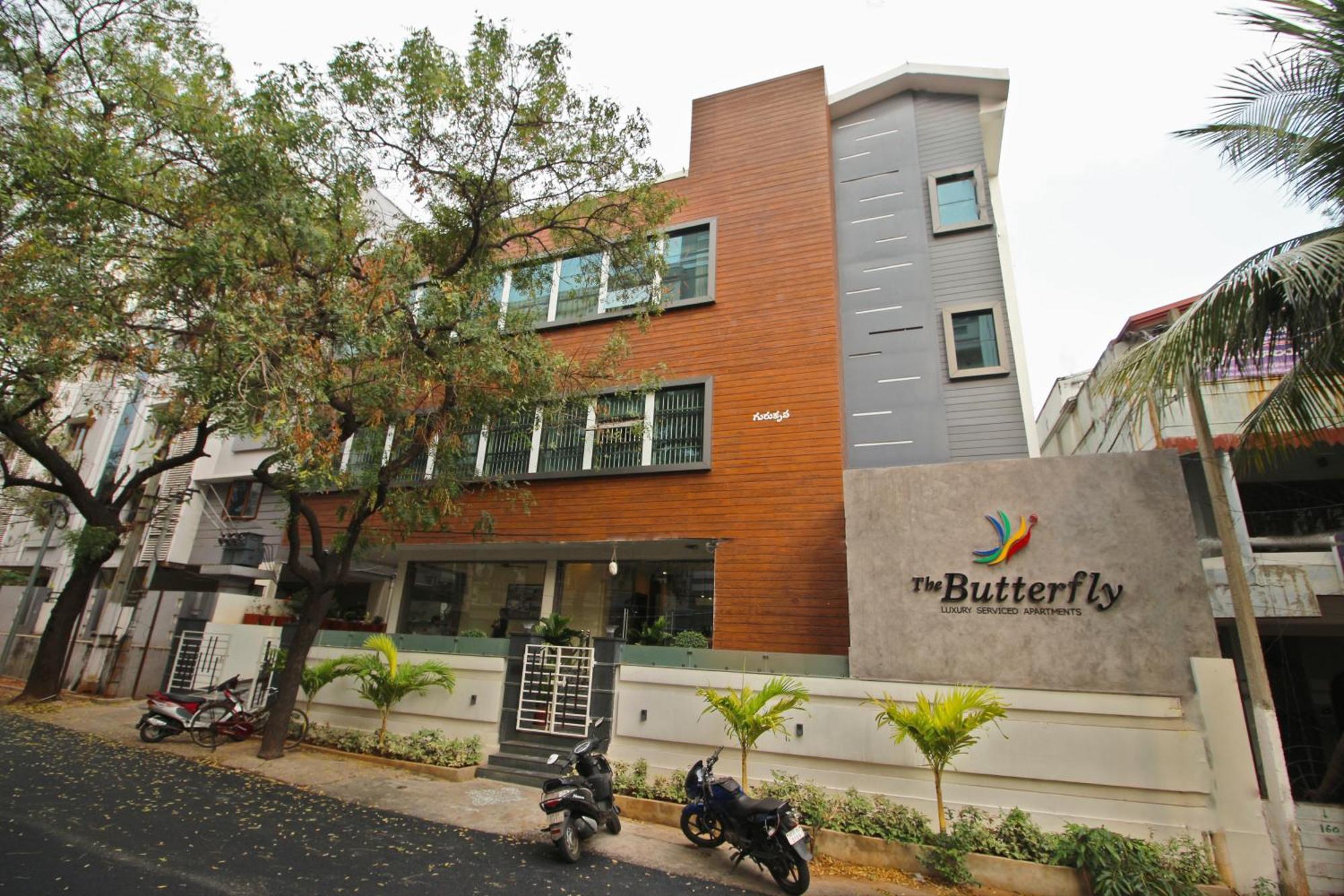 The Butterfly Luxury Serviced Apartments Visakhapatnam Eksteriør billede