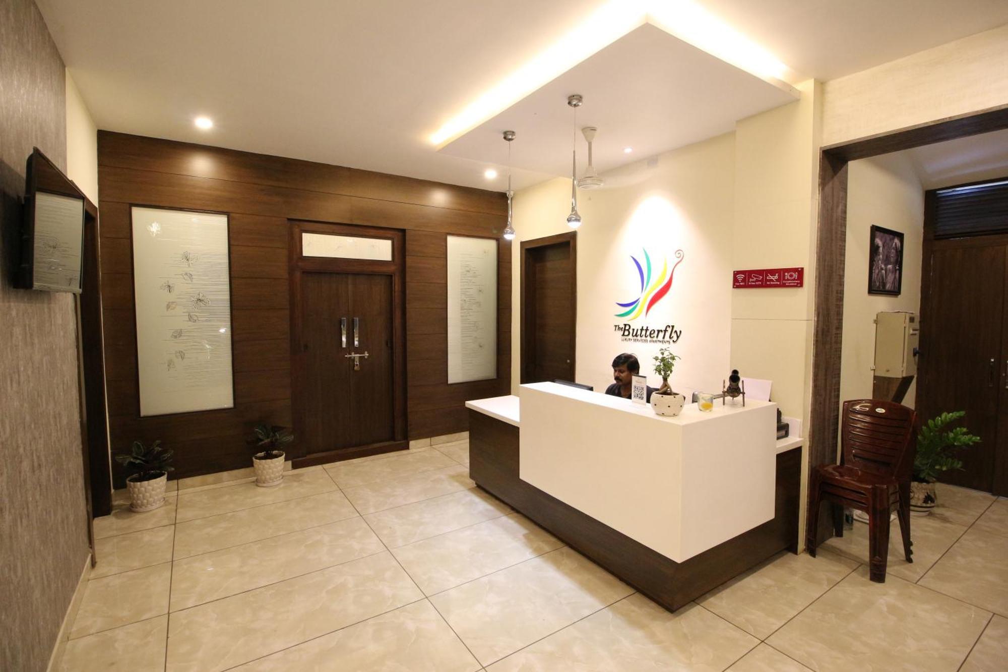 The Butterfly Luxury Serviced Apartments Visakhapatnam Eksteriør billede